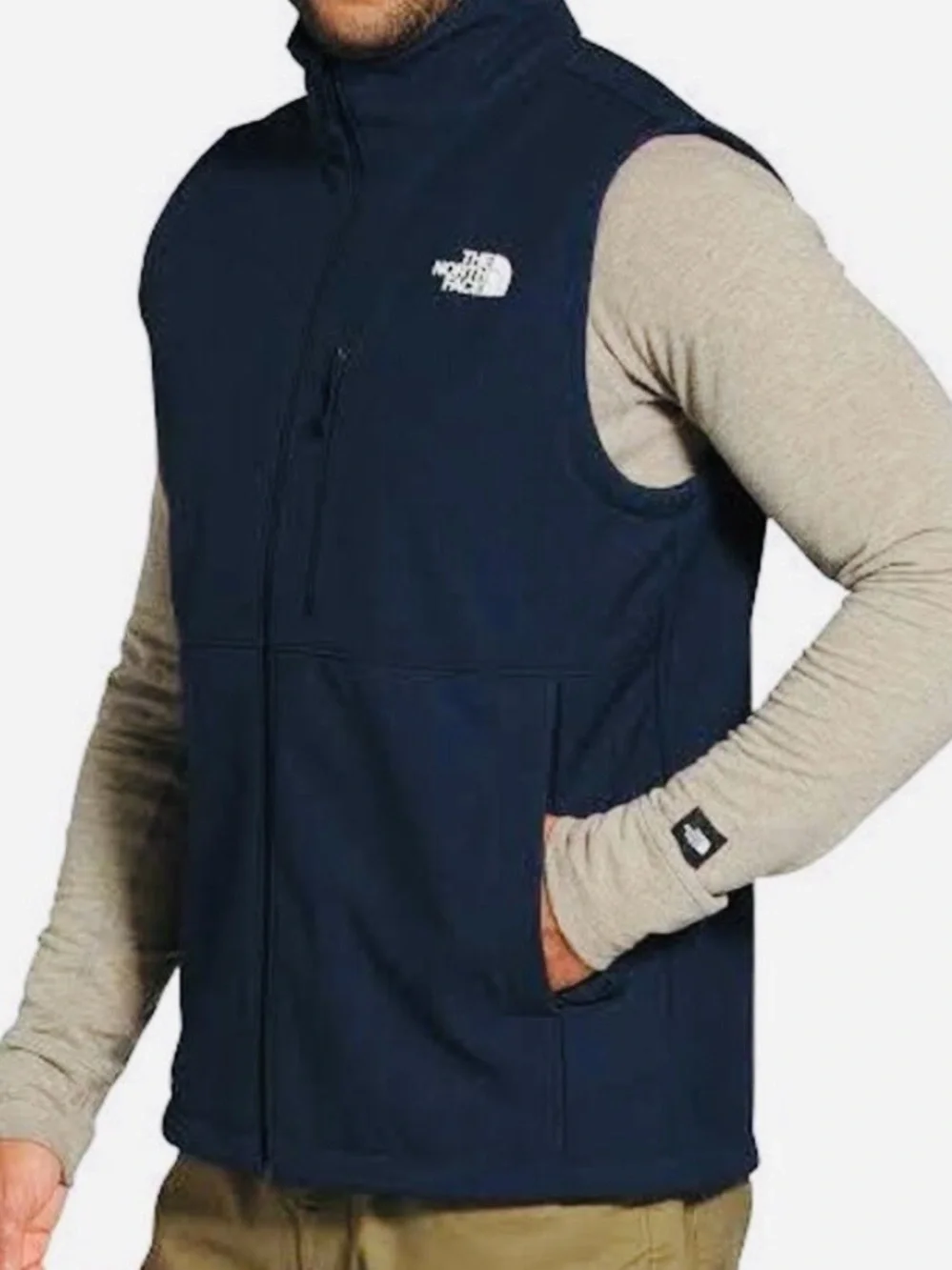 North Face Men’s Windwall Vest EUC